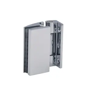 90 Degree Tempered Glass Enclosure Rotation Wall Nickel Plating Pivot Brass Screen Door Shower Hinge