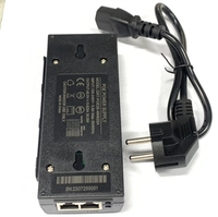 Inyector PoE Pasivo de 48 VCC y 625 mA, Adaptador PoE de 30 W, Gigabit de 1000 Mbps para Switch Ethernet, Redes VoIP, Punto de Acceso, Cámara CCTV