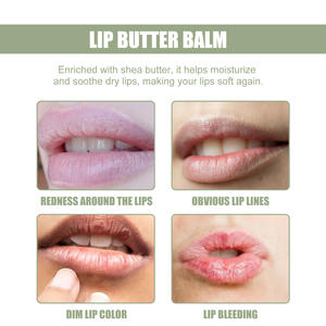 Wholesale Natural Organic Ingredients Made Soothe Dry <b>Lips</b> Rosy and Shiny <b>Lips</b> Keeping <b>Lip</b> Butter <b>Balm</b> - Product Image 5