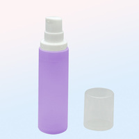 ABN57-001 Flacon cosmétique sans air en plastique de 15 ml, 30 ml, 50 ml avec pompe, joint d'étanchéité et pulvérisateur pour crème et crème pour le visage