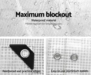 14 MIL Robuste Translucide View Premium Bâches En Poly pour <span class=keywords><strong>Toile</strong></span> Camping Couverture et Serre Bâche - Product Image 2