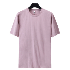 Todo el Escuadrón listo personalizado 2 uds Unisex 240gsm algodón camisetas Casual estampado hombres mujeres de gran tamaño <span class=keywords><strong>Jersey</strong></span> en <span class=keywords><strong>blanco</strong></span> diseño sólido - Product Image 4
