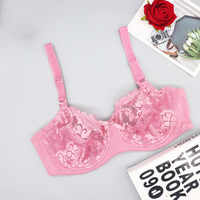 Bra Wanita Ukuran E Set Bra Wanita Ukuran Besar 6 Warna Seperti Gambar Grosir Kawat Penyangga Seksi Push Up Dapat Disesuaikan Bernapas Berbahan Renda