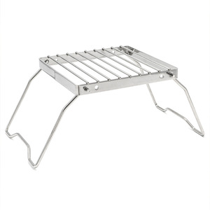 Support de réchaud d'extérieur en acier inoxydable 17x17, support de bouilloire pliable et portable pour grilles de camping - Product Image 2