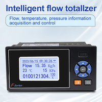 Totalizador de Flujo Industrial GT30XF con Pantalla LCD, Entrada 4-20mA/0-10mA, Protocolo RS232 RS485 Modbus RTU, Alimentación 220VAC/24VDC, OEM
