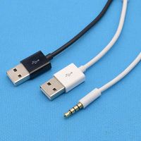 Kabel data antarmuka 3.5mm ke USB untuk mendengarkan musik di ponsel