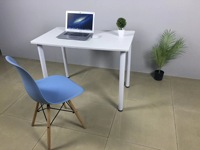 Vente en gros de tables blanches modernes bon marché Table de bureau d'ordinateur