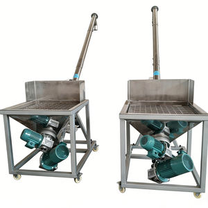 เครื่องป้อนสกรูอัตโนมัติ Dahan พร้อมรางลำเลียงสกรู ถังสแตนเลส ปรับความเร็วได้ ทนทาน สำหรับการจ่ายผงแบบแม่นยำ - Product Image 1