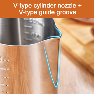 Chất Lượng Cao 600Ml Cà Phê Bình Sữa Bọt Jug 201 Thép Không Gỉ Bình Sữa Cho Cà Phê Cửa Hàng - Product Image 3