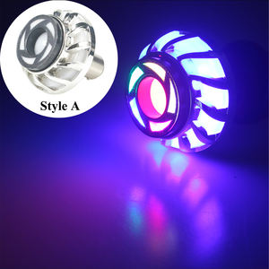 Светодиодные аксессуары для мотоцикла Универсальная Тормозная лампа для мотоцикла задний фонарь Ангел глаз 1157 мотоциклетная фара - Product Image 1