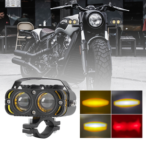 Trắng Vàng <span class=keywords><strong>Led</strong></span> Đèn Pha Spotlight cho xe Truck SUV Xe máy phía trước làm việc ánh sáng sương mù lái xe đèn bóng đèn cho trang bị thêm nâng cấp - Product Image 5