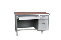 Bureau en acier de haute qualité/poste de travail à la mode en acier Table de bureau bon marché à la mode simple