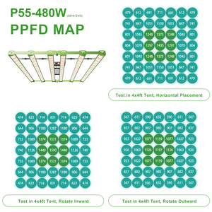 600W P55 con Osr 660nm IR LED KingBrite Samsung LM301H EVO Led Grow Light - Product Image 5