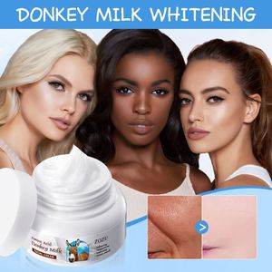Crème Visage Coréenne Hydratante et Raffermissante au <span class=keywords><strong>Lait</strong></span> d'Ânesse ZOZU, Marque Privée OEM, Vente en Gros, Éclaircissante et Hydratante – Offre Spéciale - Product Image 2