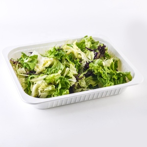 CPET ovable 2 compartimento vedação descartável alimentos companhia aérea recipiente CPET com filme anti-embaciamento - Product Image 6