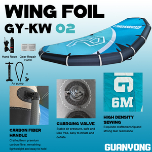Tabla de surf inflable de PVC de tres piezas para Wingfoil, Kitesurf, Wind Efoil y Hydrofoil, ¡la más vendida! - Product Image 4