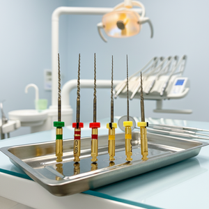 6 pièces/paquet, série or, limes dentaires endodontiques en or NITI, coniques rotatives SX/S1/S2/F1-F3 19/21/25MM, équipement de machinerie CE utilisé pour la dentisterie - Product Image 4