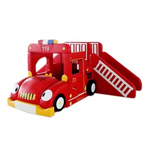 Équipement d'<span class=keywords><strong>escalade</strong></span> intérieur pour enfants d'âge préscolaire de qualité supérieure, vente en gros directe d'usine, forme de camion de pompiers, aire de jeux intérieure souple - Product Image 2