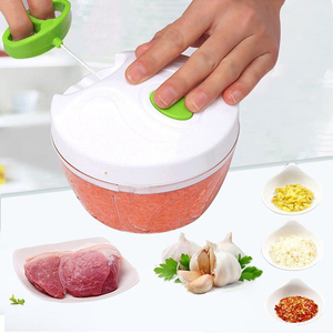 Picadora <span class=keywords><strong>de</strong></span> ajos Manual para el hogar, trituradora Manual <span class=keywords><strong>de</strong></span> cocina, picadora <span class=keywords><strong>de</strong></span> <span class=keywords><strong>verduras</strong></span> con cuchilla <span class=keywords><strong>de</strong></span> acero inoxidable - Product Image 5