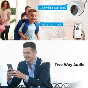 FHD V380 5MP WiFi <span class=keywords><strong>Dome</strong></span>-Kamera 355 Grad Pan Rotation Decken montierte CCTV-Überwachungs kamera mit <span class=keywords><strong>10M</strong></span> <span class=keywords><strong>IR</strong></span>-Abstand - Product Image 4