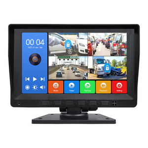 Chất lượng tốt đẹp 7 inch 4K ống kính kép xe tải lái xe ghi âm giám sát thông minh hệ thống xe buýt xe tải camera Dash Cam 4 - Product Image 3