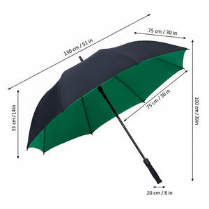 <span class=keywords><strong>Parapluie</strong></span> de golf 30 pouces, double couche coupe-vent, protection UV UPF50+, ouverture <span class=keywords><strong>automatique</strong></span>, logo personnalisé, cadeaux d'entreprise en gros OEM/ODM - Product Image 6