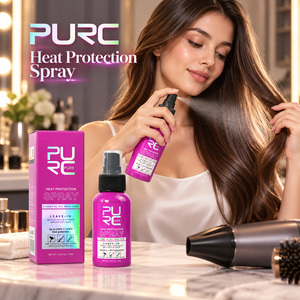 PURC Leave <strong>in</strong> Heat Protectant <strong>Spray</strong> for <strong>Hair</strong> up to 470&deg;F Protect <strong>Hair</strong> From Heat Damage Heat Protectant <strong>Spray</strong> Thermal Protection - Product Image 1