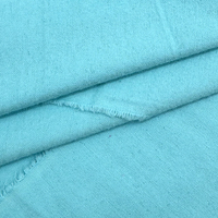 Flanelle blanche 100% coton brossée un/double face pour ensembles de literie de bébé ou tissu médical