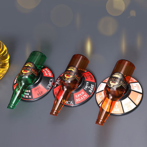 Jeu <span class=keywords><strong>de</strong></span> bouteilles <span class=keywords><strong>de</strong></span> bière rotatif pour adultes avec flèche tournante, en ABS, pour soirées amusantes - Product Image 6