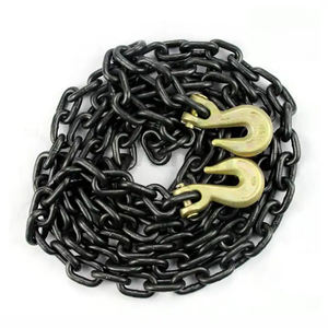 Lifting <strong>Chain</strong> G80 Mining High Strength Welded Heavy Iron Round Lifting <strong>Link</strong> Black Mining <strong>Chain</strong> - Product Image 3