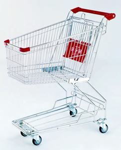 Custom Supermarkt & Gemakswinkel Winkelwagentjes Met 90/100/120l Opslagmand Handduwwiel Gemakswagen - Product Image 2