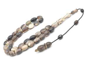 Cuentas de cuerno de búfalo hechas a mano, Tasbih, artesanía natural, cuentas de oración artesanales para meditación, práctica religiosa y espiritual. - Product Image 3