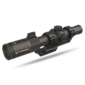 Typhon lpvo phạm vi 1-10x24 ffp nâu khắc Kính chiến thuật săn bắn phạm vi quang học kẻ ô thở dài với nhôm phạm vi chiến thuật gắn kết - Product Image 5