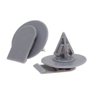 BMW Mini R50 R52 R53 R56 Gray Plastic <b>Wheel</b> Side <b>Trim</b> Fasteners 07132757821 - Product Image 5