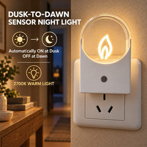 OEM ODM Custom LED <b>Night</b> <b>Light</b> <b>Plug</b> <b>In</b> <b>Light</b> Sensor 2700k Warm White Energy Saving Wall Outlet <b>Night</b> Lamp <b>for</b> <b>Kids</b> Bedroom - Product Image 3