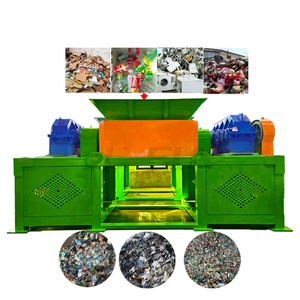 Broyeur de déchets industriels pour le recyclage du caoutchouc, du plastique, des palettes, des matelas et des ferraille d'acier - Product Image 1