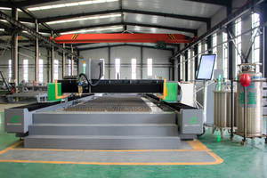 High Quality 30kw Fiber Bevel <b>Ground</b> Rail Type Gantry H Beam Laser Cutting Machine for Metal 12kw 20kw Cnc 35m Lazer Cutter - Product Image 5
