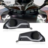 Couvre-phare antibrouillard Yongjin avec kit de feux de jour à LED et clignotants pour Can-Am Spyder F3 2015-2020