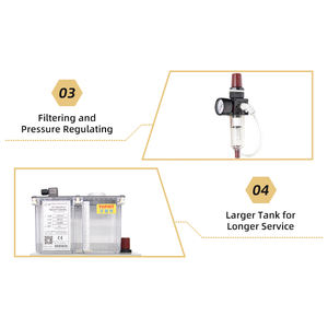 Pompa Olio Manuale Compatta, Lubrificatore a Vuoto da 1-2cc per Ciclo, per Piccoli Macchinari - Product Image 3