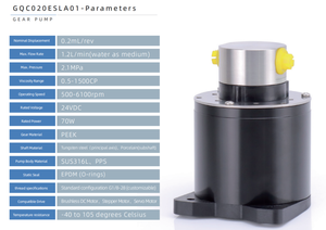 Pompe à encre blanche de qualité supérieure avec rotor long de type MG pour imprimantes jet d'encre industrielles Domino et machines de codage de date - Product Image 3