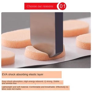 スーパーソフトスポンジメガネ鼻パッド減圧アンチドロップ滑り止めブラケット水活性化アクリルアイアクセサリーマスキング用 - Product Image 4