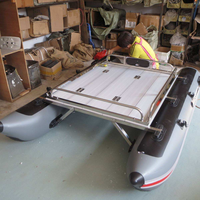 Bateau de pêche en PVC, bateau pneumatique, mini yacht