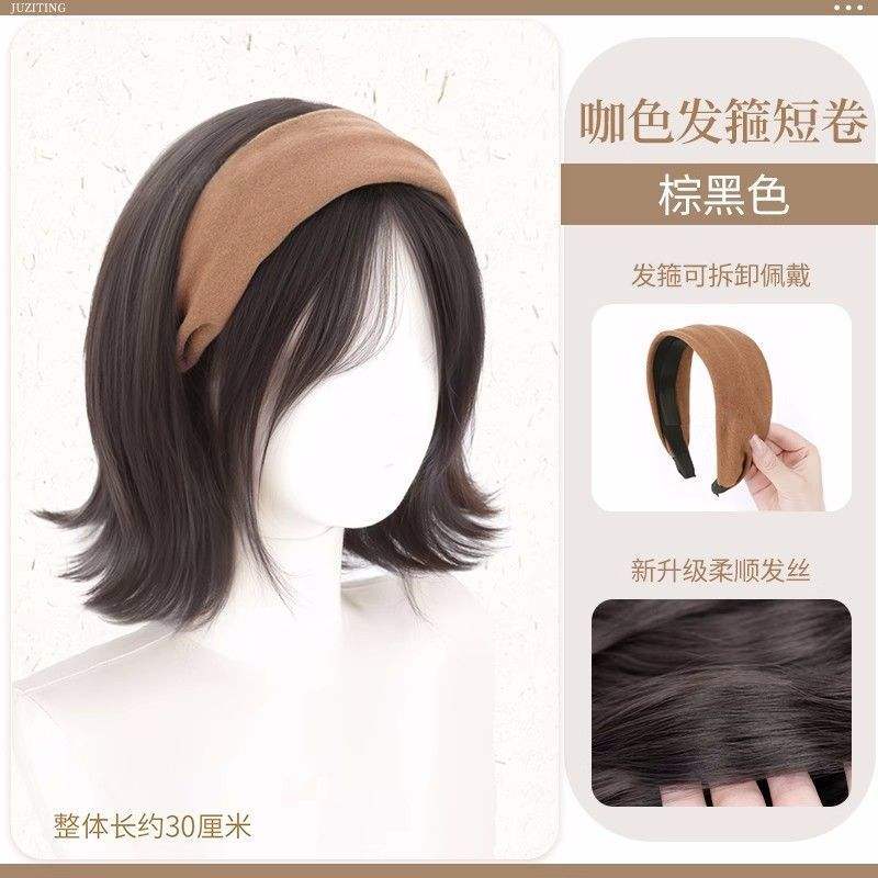 ที่คาดผมสีน้ำตาล [น้ำตาล-ดำ]