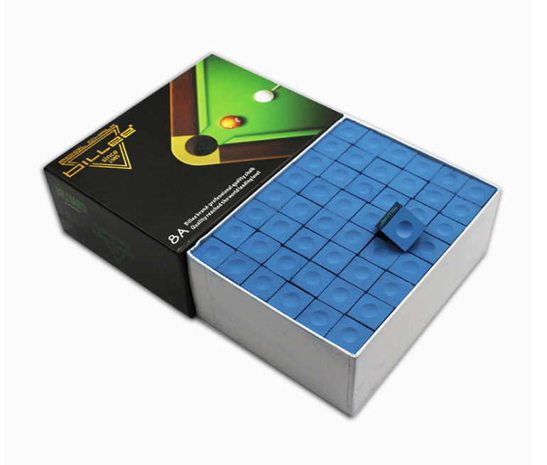 Высококачественный синий Мел для бильярда, бильярда, снукера, аксессуары для бильярда, мелки для бильярда