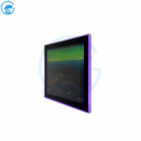Fournisseur en ligne de gros Moniteur à écran tactile de 19 pouces à lunette en acrylique capacitif à lumière LED
