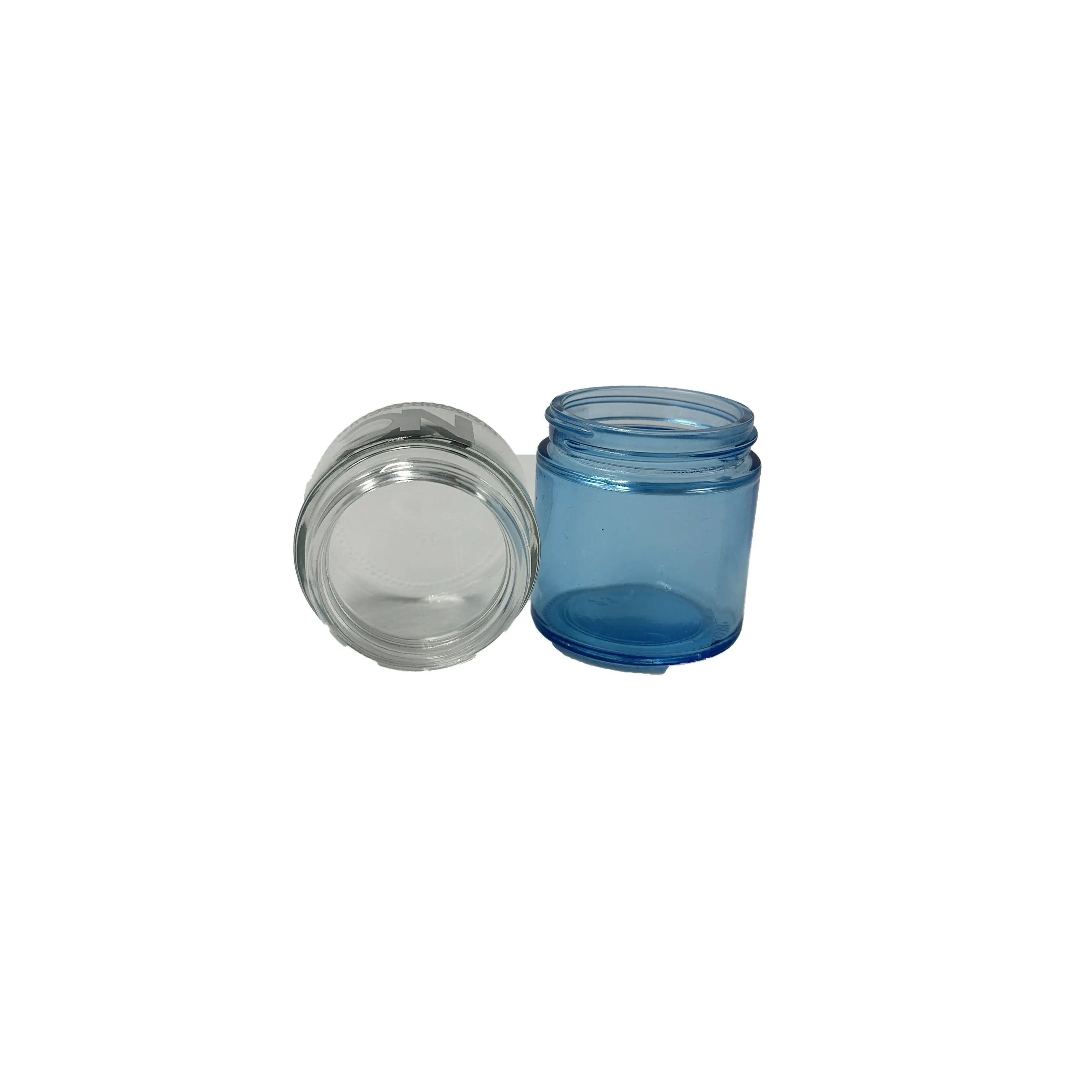 Individuelle einzigartige Form 150 ml Glas Hautpflege-Lotionsflasche
