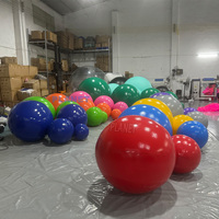Balle en PVC étanche de couleur personnalisée Balle gonflable Balle de plage gonflable en vente