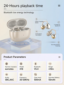 Auriculares de Traducción IA 2026, Auriculares Inalámbricos de Oreja Abierta con Traducción de Voz en Tiempo Real - Product Image 4
