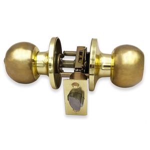 Modern Cylindrical <strong>Door</strong> Lock Set Handleset Lockset Security Lock Entrance <strong>Bedroom</strong> <strong>Door</strong> Lock Handles &amp; <strong>Knobs</strong> Bathroom <strong>Door</strong> - Product Image 5