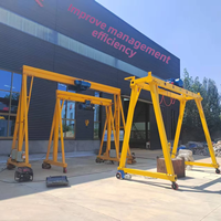 Grue à portique de type pneumatique, produite dans le Henan, avec capacité de levage personnalisable
